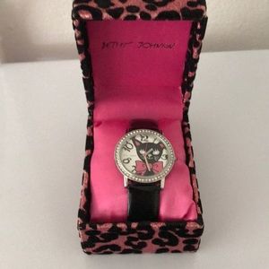 Betsey Johnson cat watch
